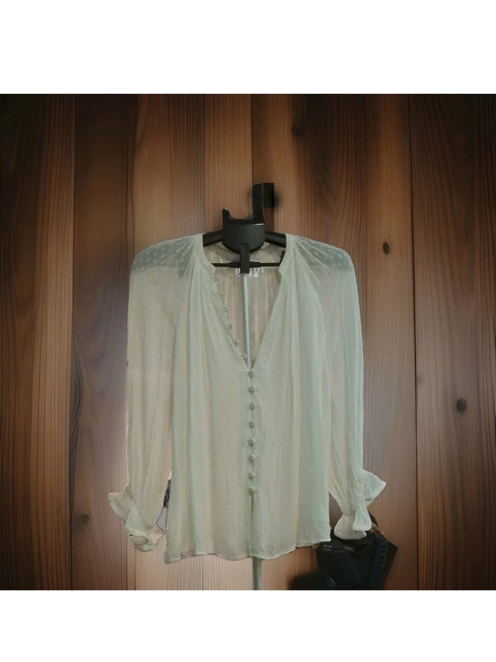 ZARA V-Neck Blouse